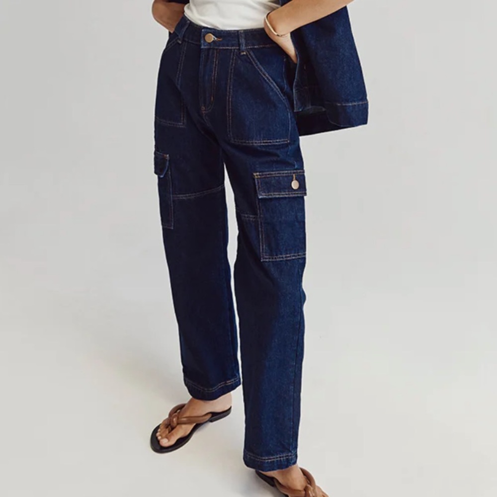 Worn 2 times! DISSH Bronx Cargo Jean size US 4